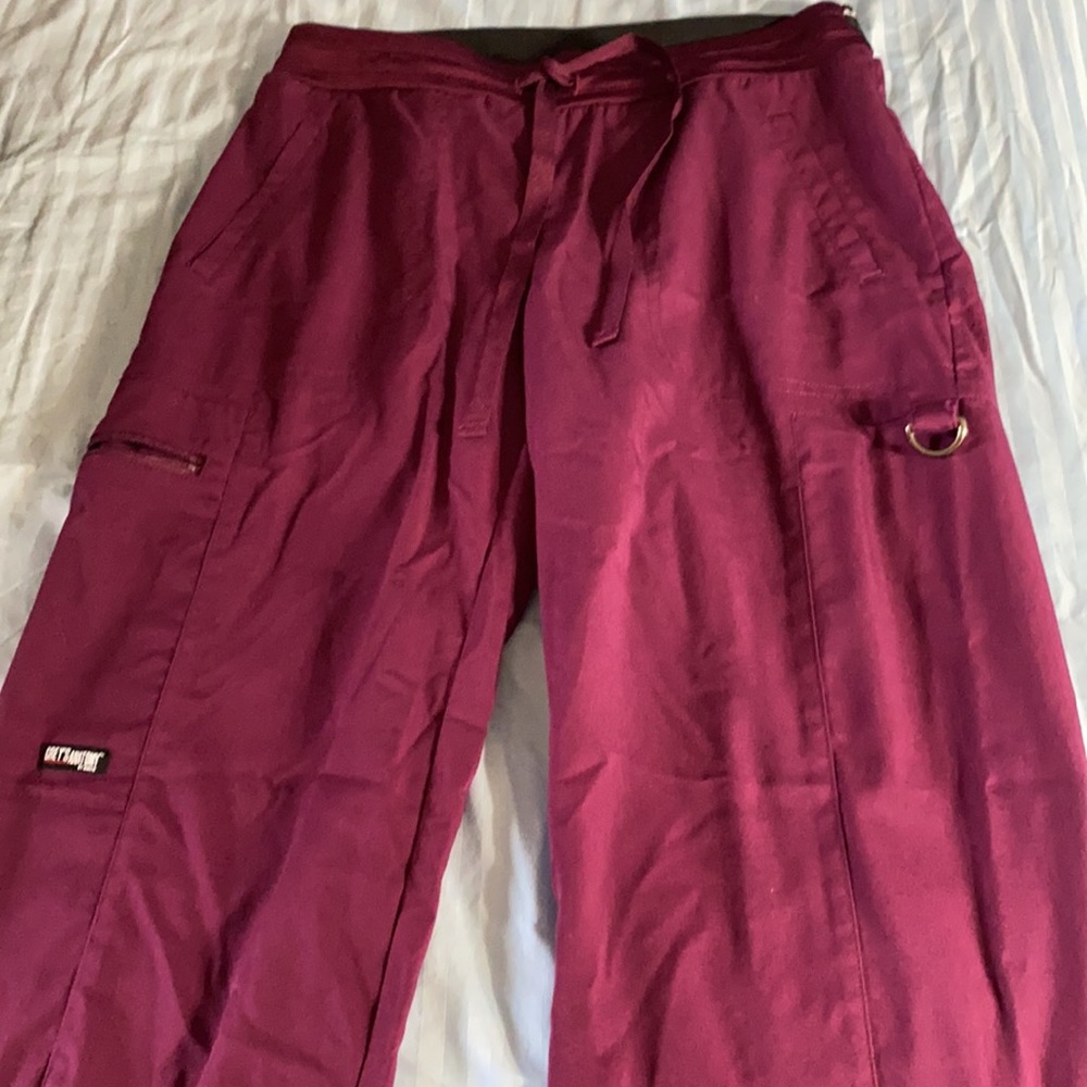 Grey’s Anatomy by Barco Scrub PANTS Maroon XS